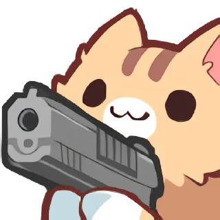 🔫-Neko's Emotes HD, Telegram Sticker