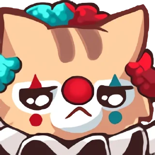 🤡-Neko's Emotes HD, Telegram Sticker