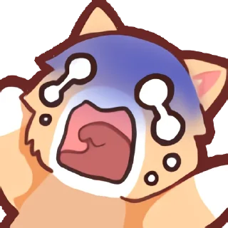 😱-Neko's Emotes HD, Telegram Sticker