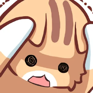 🥴-Neko's Emotes HD, Telegram Sticker