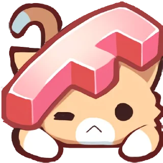 😣-Neko's Emotes HD, Telegram Sticker