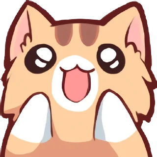 🤩-Neko's Emotes HD, Telegram Sticker