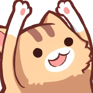 🙌-Neko's Emotes HD, Telegram Sticker