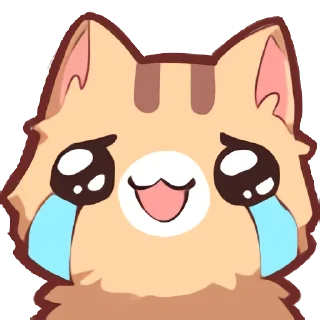 😭-Neko's Emotes HD, Telegram Sticker
