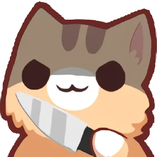 🔪-Neko's Emotes HD, Telegram Sticker