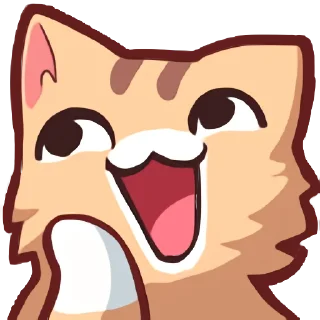 😃-Neko's Emotes HD, Telegram Sticker
