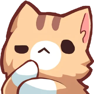 🤔-Neko's Emotes HD, Telegram Sticker
