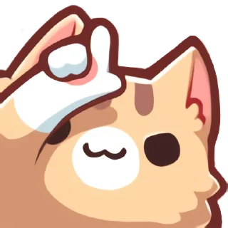 ☝️-Neko's Emotes HD, Telegram Sticker