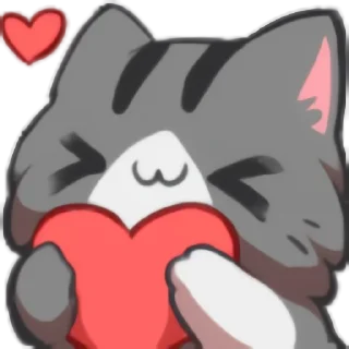 💝-Neko's Emotes HD, Telegram Sticker