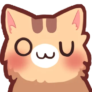😉-Neko's Emotes HD, Telegram Sticker