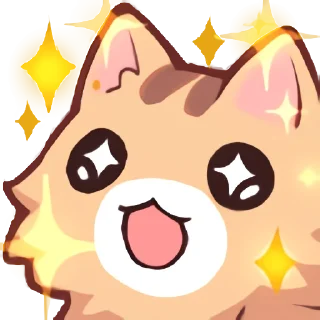 🤩-Neko's Emotes HD, Telegram Sticker