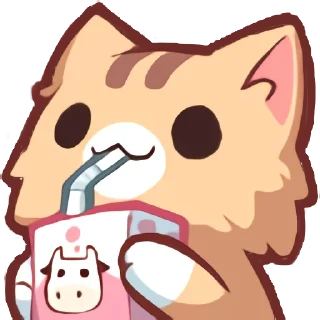 🥛-Neko's Emotes HD, Telegram Sticker