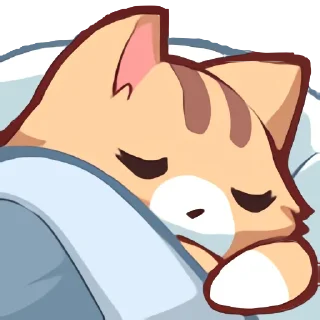 😴-Neko's Emotes HD, Telegram Sticker