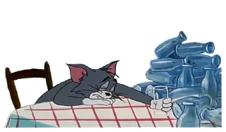 ✋️-Tom Jerry @stickersb2b, Telegram Sticker