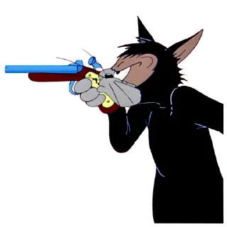 ✋️-Tom Jerry @stickersb2b, Telegram Sticker