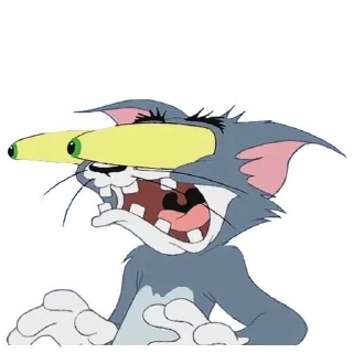 😏-Tom Jerry @stickersb2b, Telegram Sticker