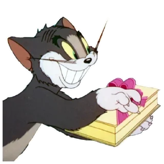 👱‍♀️-Tom Jerry @stickersb2b, Telegram Sticker