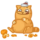 🍪-New Year Persik, Telegram Sticker