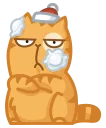 😒-New Year Persik, Telegram Sticker