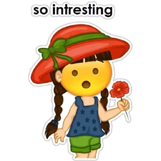 😏-English Girl, Telegram Sticker