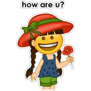 😏-English Girl, Telegram Sticker