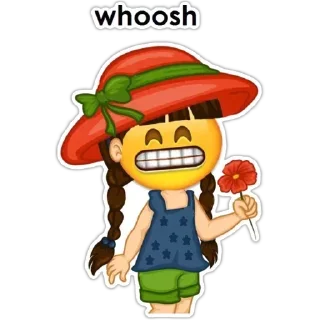 😏-English Girl, Telegram Sticker