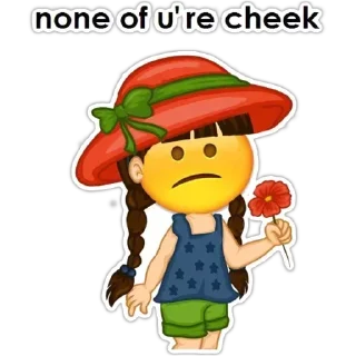 😙-English Girl, Telegram Sticker