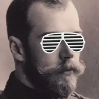 😎-Nicholas II, Telegram Sticker