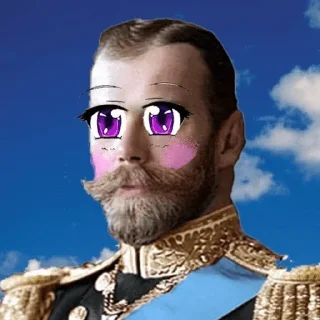 🤩-Nicholas II, Telegram Sticker