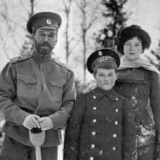 👨‍👧‍👦-Nicholas II, Telegram Sticker