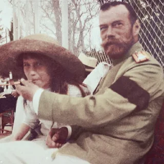 😄-Nicholas II, Telegram Sticker