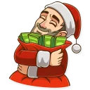 🤑-Nick Santini, Telegram Sticker