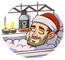 🛀-Nick Santini, Telegram Sticker
