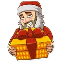 🎁-Nick Santini, Telegram Sticker