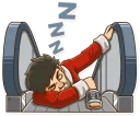 😴-Nick Santini, Telegram Sticker