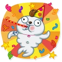 🎉-Nick O'Sealy, Telegram Sticker