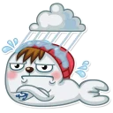 ☔-Nick O'Sealy, Telegram Sticker