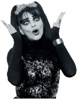 😯-Nina Hagen, Telegram Sticker