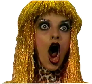🤯-Nina Hagen, Telegram Sticker