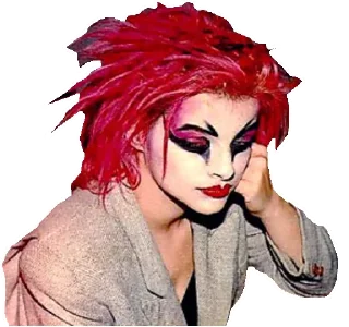 ☹️-Nina Hagen, Telegram Sticker