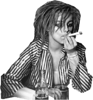 🚬-Nina Hagen, Telegram Sticker