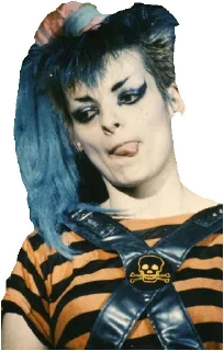 😋-Nina Hagen, Telegram Sticker