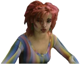 😘-Nina Hagen, Telegram Sticker
