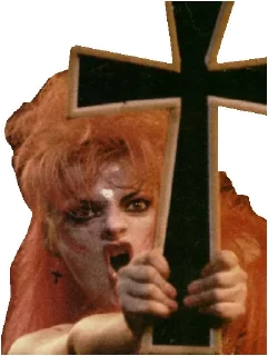 ✝️-Nina Hagen, Telegram Sticker