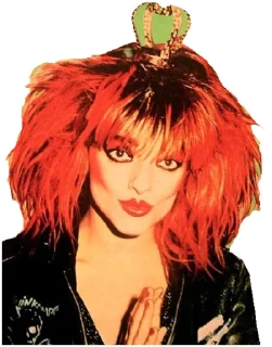 🙏-Nina Hagen, Telegram Sticker