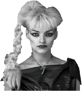 😐-Nina Hagen, Telegram Sticker