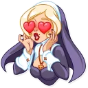 😍-Naughty Nun, Telegram Sticker