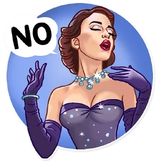 🙁-Noir, Telegram Sticker