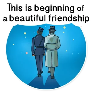 👬-Noir, Telegram Sticker