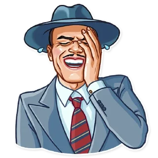 😂-Noir, Telegram Sticker